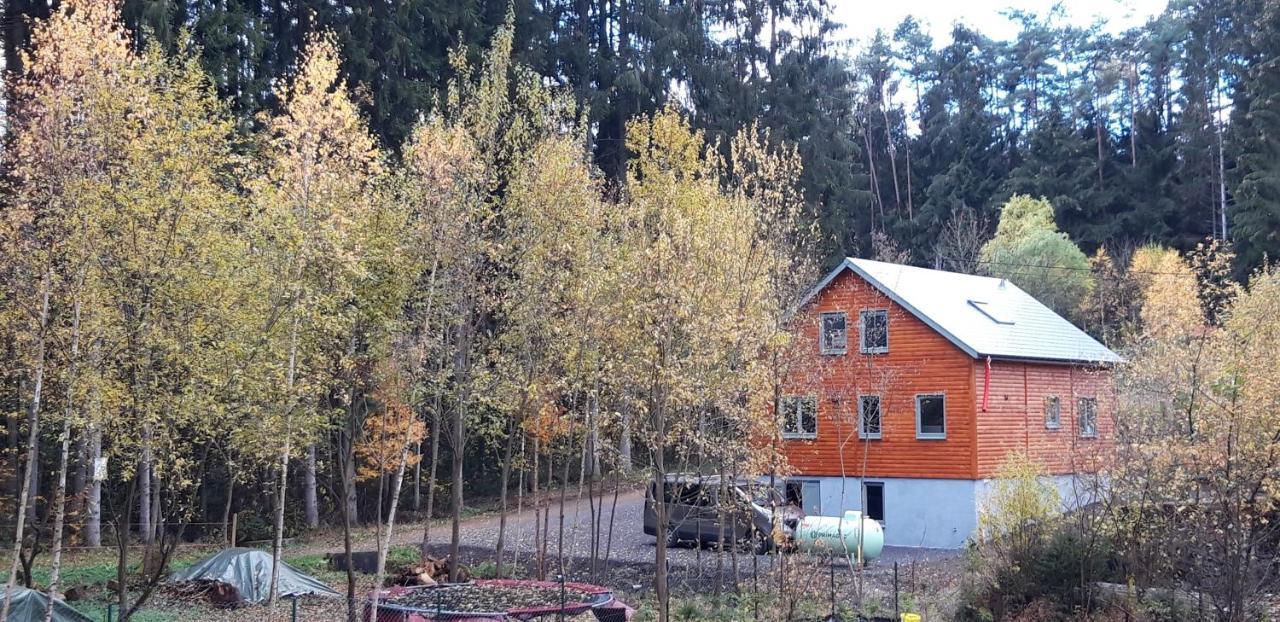 Chalet Tjaffers lodge Durbuy Eksteriør billede
