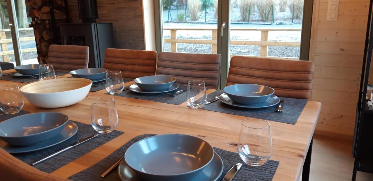 Chalet Tjaffers lodge Durbuy Eksteriør billede