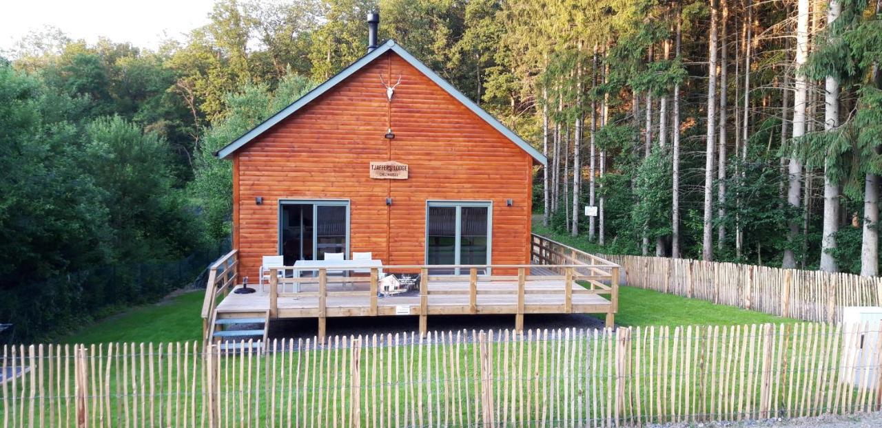 Chalet Tjaffers lodge Durbuy Eksteriør billede